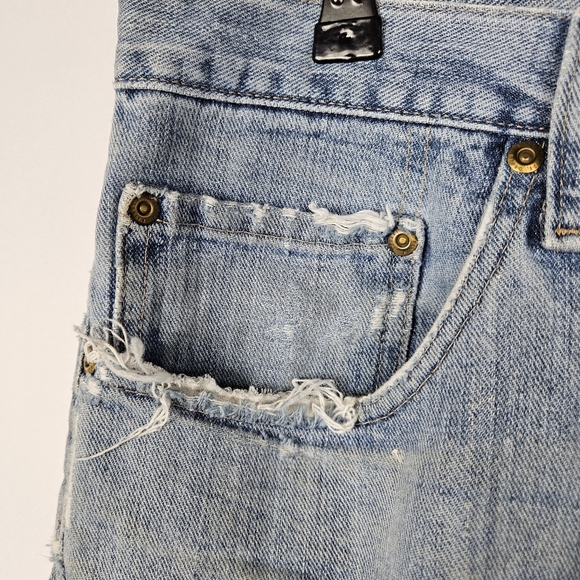 Baileys PT Authentic Denim Jeans Mens 36X29 Distressed Regular Fit Jeans - Picture 9 of 12